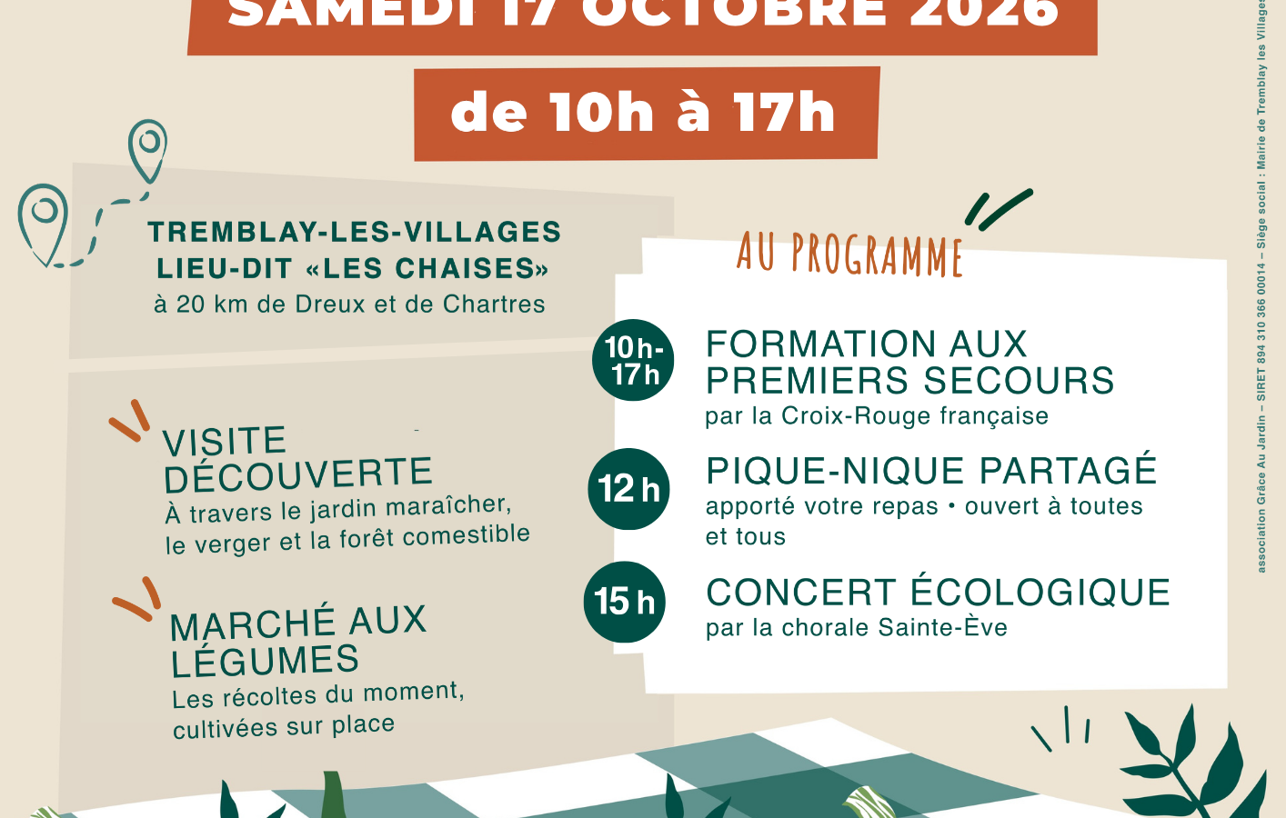 Portes ouvertes Oct 26